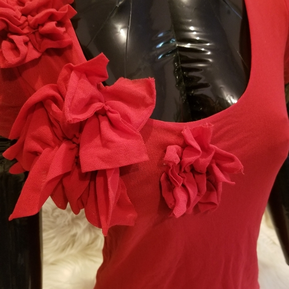 Red Sweet Pea brand shirt - Picture 2 of 2